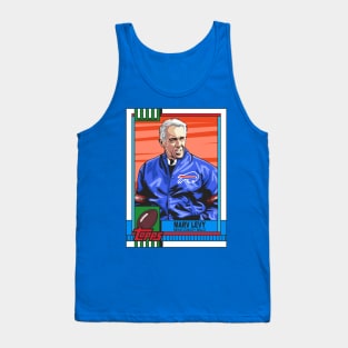 Marv Levy Football Card Tank Top